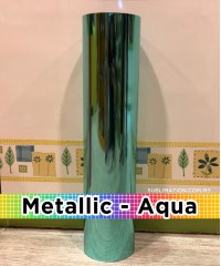 Aqua Metallic Vinyl